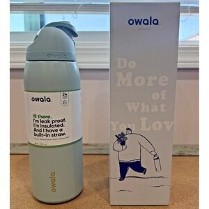 New Owala FreeSip Stainless Steel Water Bottle / 40oz / Color: Summer Paradise